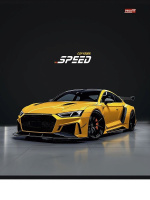 Тетрадь А5 48л кл. Проф-Пресс "Разные автомобили - 15" обл.мел.бум.