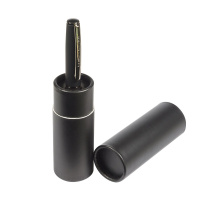 Ручка автомат. в футляре "Sidney. Черная" шарик., 0,7мм, металл., синие чернила