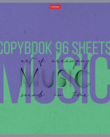 Тетрадь А5  96л кл. Hatber "Важные слова" ассорти, мат.лам., белизна 98%