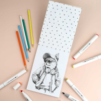 Раскраска "Современная раскраска. Модные животные" А5 64 стр.