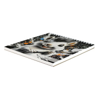 Скетчпад 168*195мм  30л., гребень, 160гр/м2 "Ежик-художник"