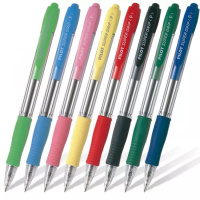 Ручка шариковая автомат. Super Grip 0.7мм красн.