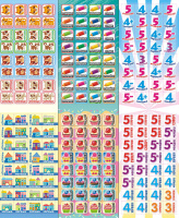 Альбом наклеек А6. 6 стр., "Оценки"