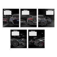 Тетрадь А5 18л кл. Феникс+ "Тачка" выб.УФ-лак, белизна 100%