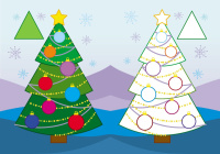 Раскраска по образцу "Что какой формы", ф.А5, 8стр., для 3-4лет