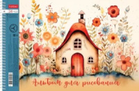 Альбом А4 24л гребень "Ассорти. Выпуск 3", перфорация на отрыв,  пл. 100 гр/м