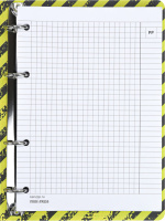 Тетрадь  А5 120л кл. на кольцах Проф-Пресс "Дерзкие надписи" мат.лам., холст, белизна 100%