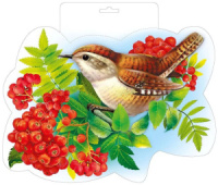 Вырубная фигурка 20*30см "Крапивник"