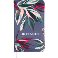 Планинг недат. 100*170мм  80л.,кожзам "Botanic" серо-сиреневый, 70м/г2