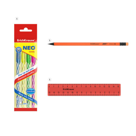 Настольный органайзер ЕК "Base" Neon Solid, оранжевый