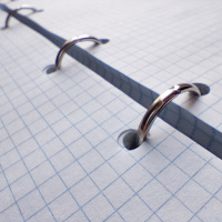 Тетрадь А5 160л кл. на кольцах Альт "Deep learning"