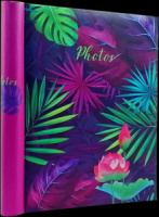 Фотоальбом магнитный 10л  23*28см спир. Belle fleur. Райский цветок