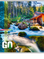 Тетрадь А5  96л ЛИН. Проф-Пресс "Захватывающие виды - 1" 4диз.в коробке, белизна 92%