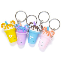 Брелок "Коктейль" 5*3см ПВХ