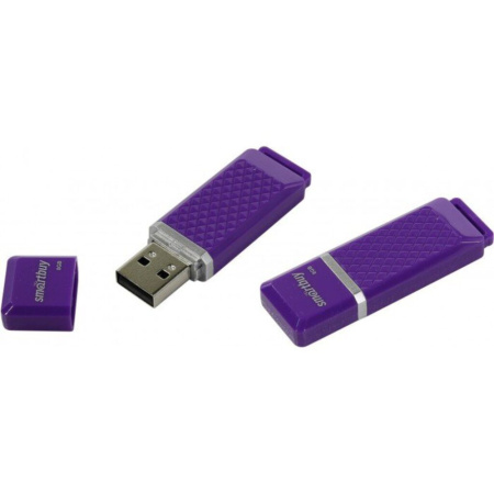 Флеш-драйв  8 GB USB Smartbuy Quartz series Violet