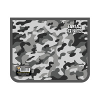 Папка д/тетрад. А5 (230*190*50) 1отд. молния сверху, пластик "Хаки серое"