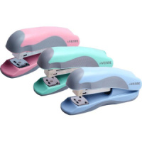 Степлер deVENTE Pastel №24/6  до 20л, пластик, Soft Touch ассорти 3 пастельных цвета