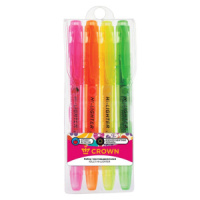 Набор текстовыделителей CROWN 4 цв. ароматизированные