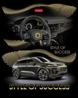 Тетрадь А5 48л кл. Hatber "Роскошь и стиль" мат.лам., 3Dфольга, 5диз.в блоке