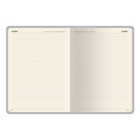 Ежедневник недат. А4 160л., кожзам, тв.пер. "Megapolis. Красный" ляссе