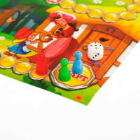 Игра с фишками 300*420 мм "Красная шапочка" в пакете 3+