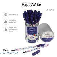 Ручка шар. BV "HappyWrite. Космос", 0.5мм, синяя