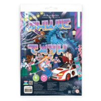 Игра с фишками 595*420мм "Аниме-таун"