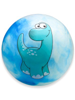Мяч детский 22см "Волшебный дракончик" ассорти НЕ НАДУТЫЙ