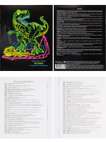 Комплект предметных тетрадей "Neon" 12 шт в упаковке, 48л., твин-лак., неон