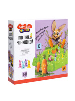 Игра настольная Baby toys "Погоня за морковкой" 3+