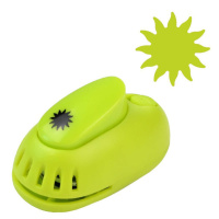 Панч дырокол 10мм "Солнце" размер панча 68*34*32мм, блистер