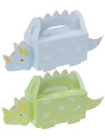 Подарочная коробка 17*18*4,5 см "Динозавр" 2 цвета