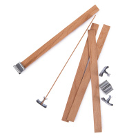 Фитили деревянные с держателями 14см, 5шт/уп