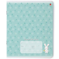 Тетрадь А5 24л лин. Альт "Зефирные зайчата"