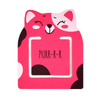 Набор закладок картонных фигурных "Кот и пес" 5*6см