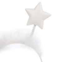 Карнавальные ободок "Звездочки" 20см, ассорти