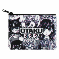 Кошелек для банкнот и монет Феникс+ "Манга принт" 11*8см, ткань, молния