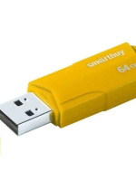 Флеш-драйв  64 GB USB 2.0 Smartbuy CLUE Yellow