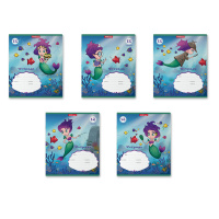 Тетрадь А5 12л кл. Erich Krause "Русалочка"