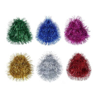 Мишура d=  6см, 2м, ПВХ, 6 цветов