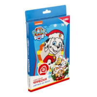 Аппликация из песка 20*15см Щенячий патруль новогодняя "Праздничный Маршалл"