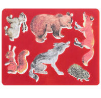 Трафарет "Лесные звери"