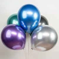 Шар Хром 12" ассорти для мальчиков 25 шт. в уп.