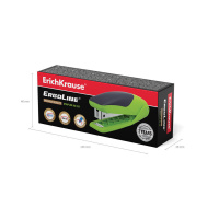 Степлер ЕК №10 до 15л. ELEGANCE ярко-салатовый