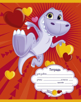 Тетрадь А5 12л кл. ПЗБМ "Веселая команда" выб.УФ-лак, белизна 100%