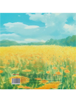 Скетчбук 215*215мм  36л., клеевой кор.,  80гр/м2 "Единорог в поле" ДЛЯ МАРКЕРОВ