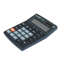 Калькулятор 12 разр. Skainer  настольный двойное питание черный