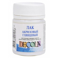 Лак акриловый глянцевый Декола, 50мл.