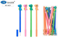 Ручка шариковая "Динозаврик" синяя