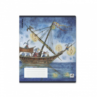 Тетрадь А5 48л кл. Erich Krause  "Волшебное путешествие", пластик обложка, ассорти MIX-PACK